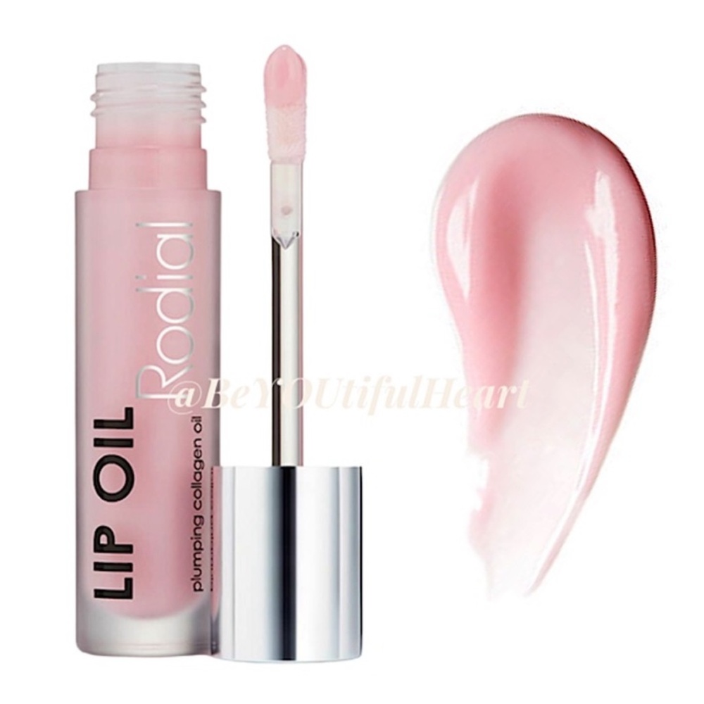 Rodial Plumping Collagen Lip Oil in Original Soft Pink, 0.13 fl oz / 4 ml